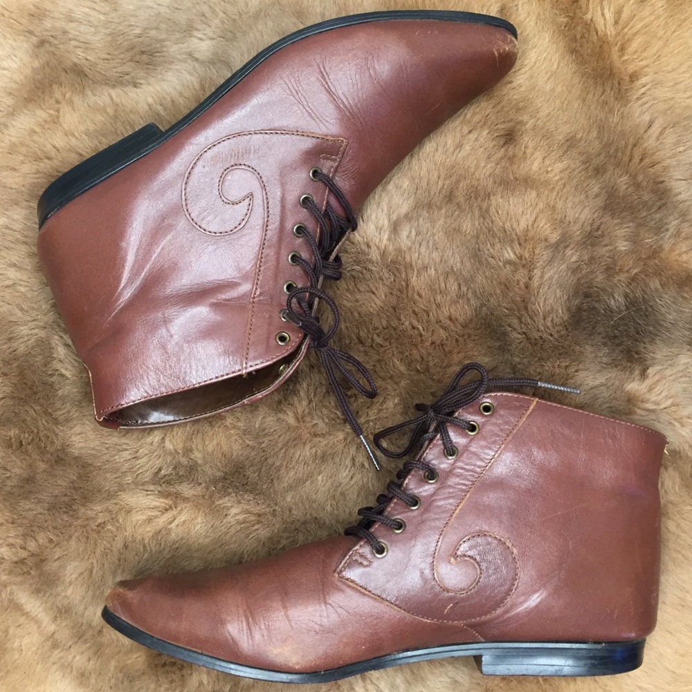COPY - Retro Bellini Lace Ankle Booties